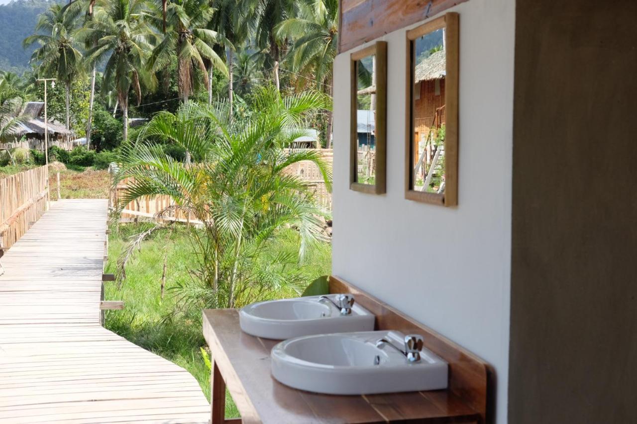 Palayan Paradise Huts San Vicente  Buitenkant foto