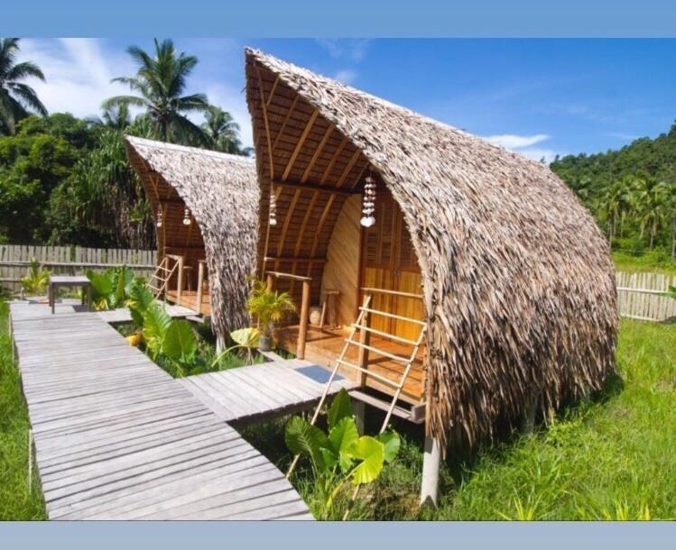 Palayan Paradise Huts San Vicente  Buitenkant foto